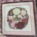 VINTAGE BUCILLA CREWEL “THE GARDEN WREATH II 14”X14” NEEDLEPOINT KIT