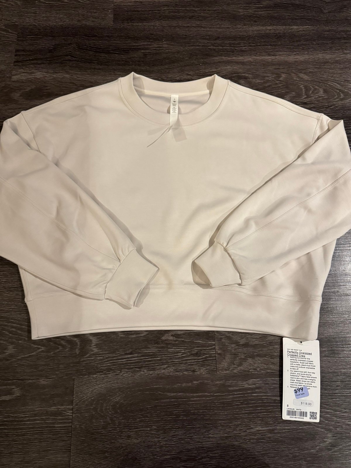 Lululemon Softstreme perfectly oversized crewneck