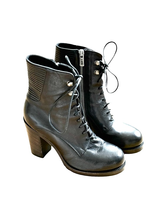 I.N.K. Leather black boots