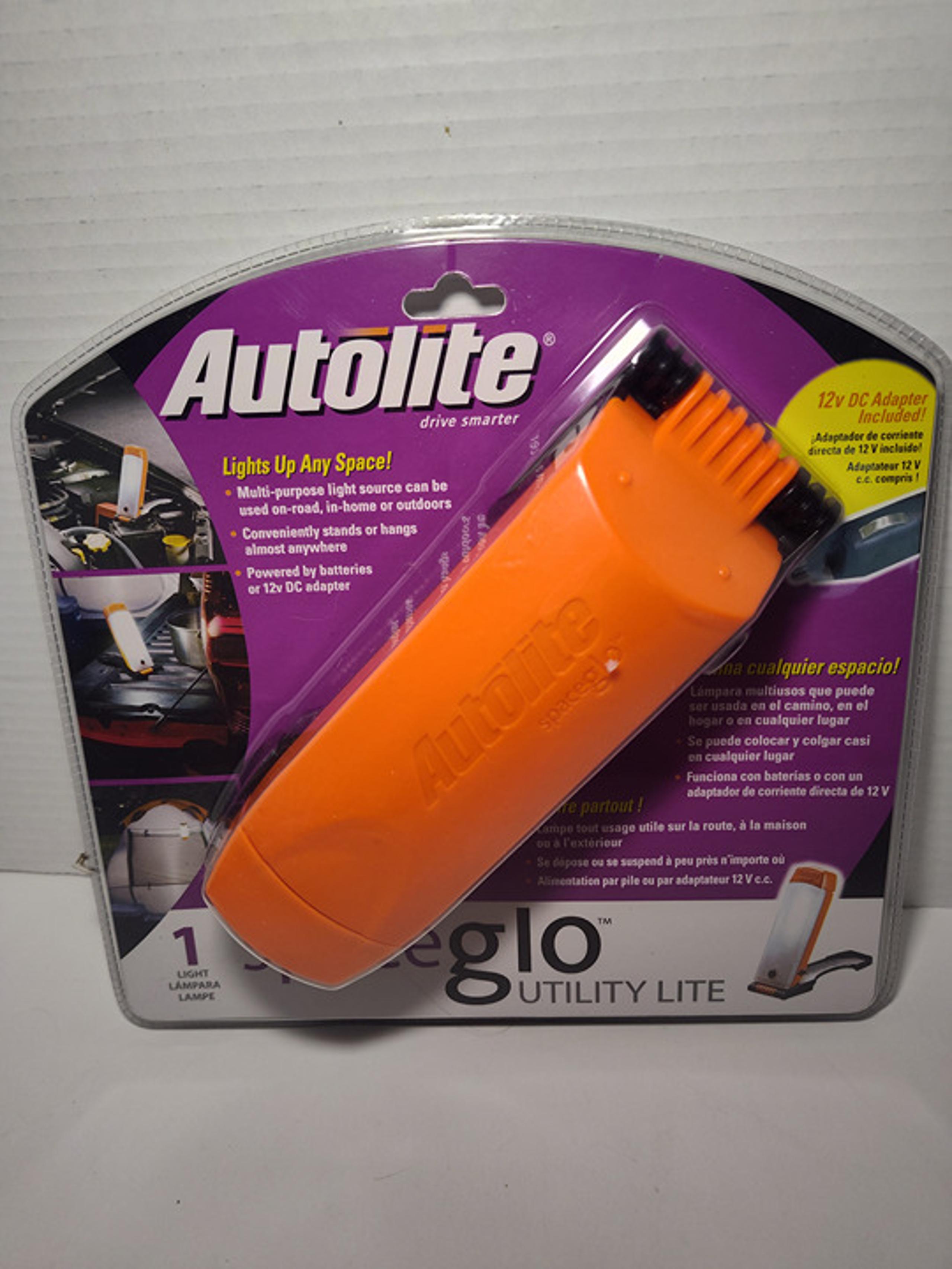 Autolite SpaceGlo Utility Lite Stand Hang Lights Up Any Space Multi Purpose NEW