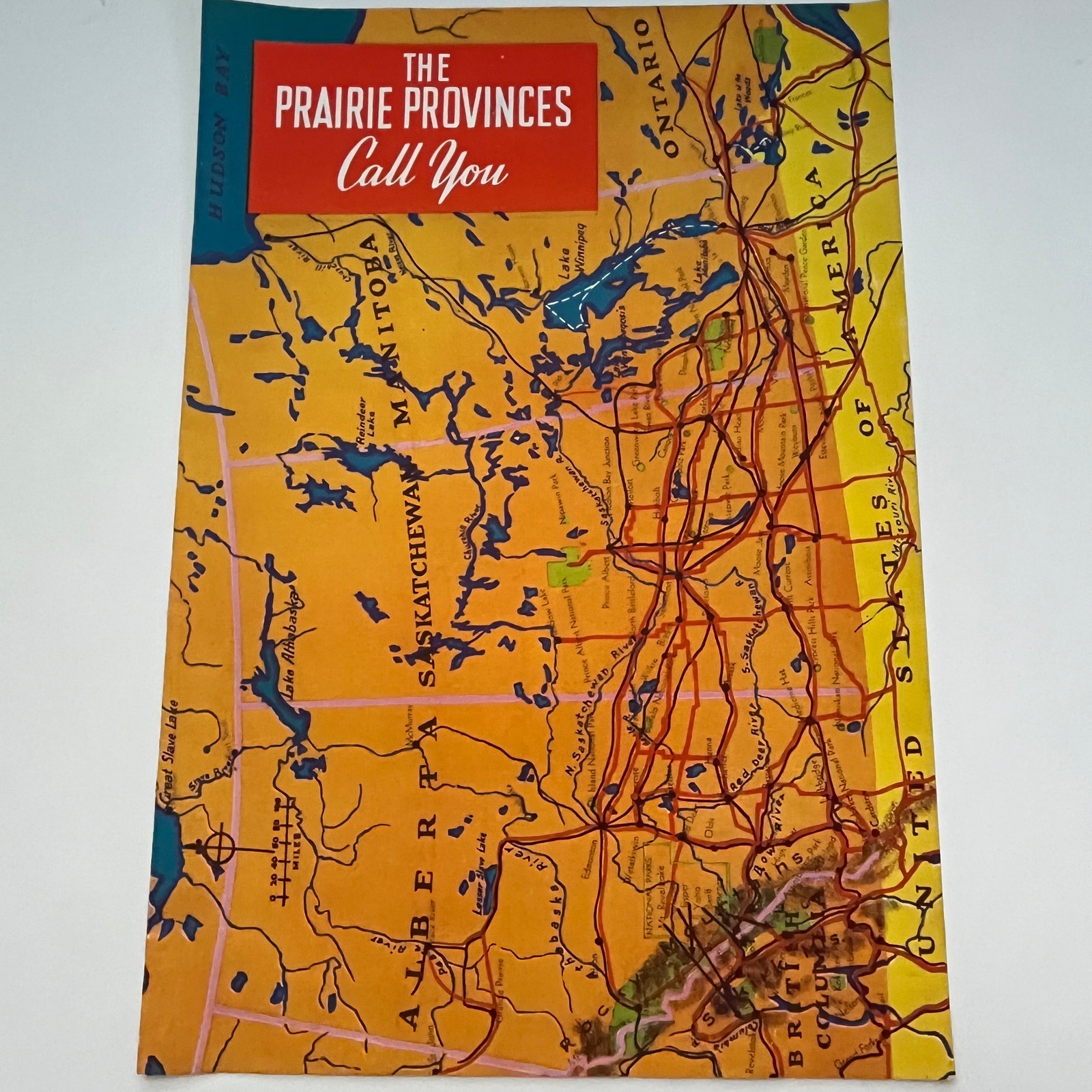 The Prairie Provinces Call You Wall Art 1941 Art Print SV1-5