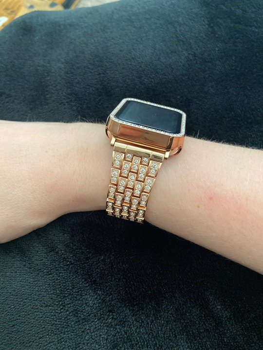 Only Band Metal Strap for Apple Watch Band Series 7 8 SE 45mm Stainless Steel