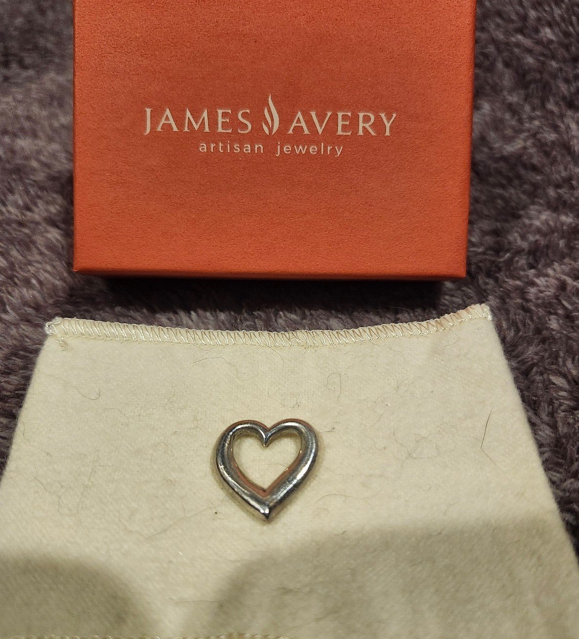James Avery Freeform Heart