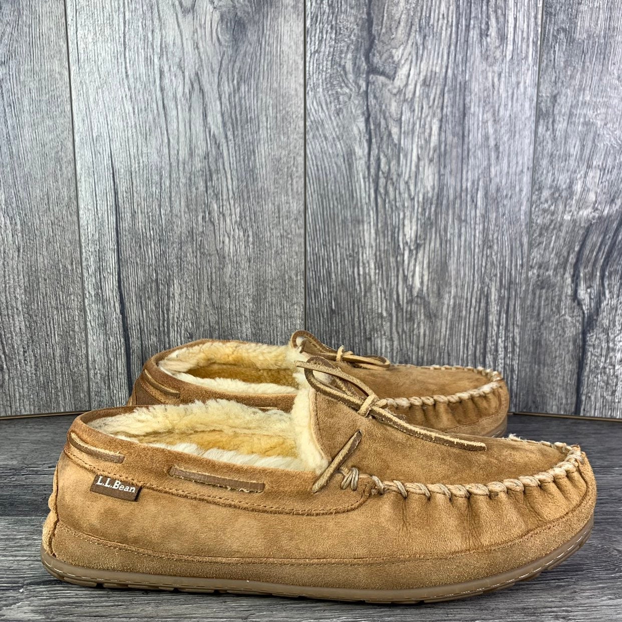 L.L. Bean Suede Slippers for Men | Mercari