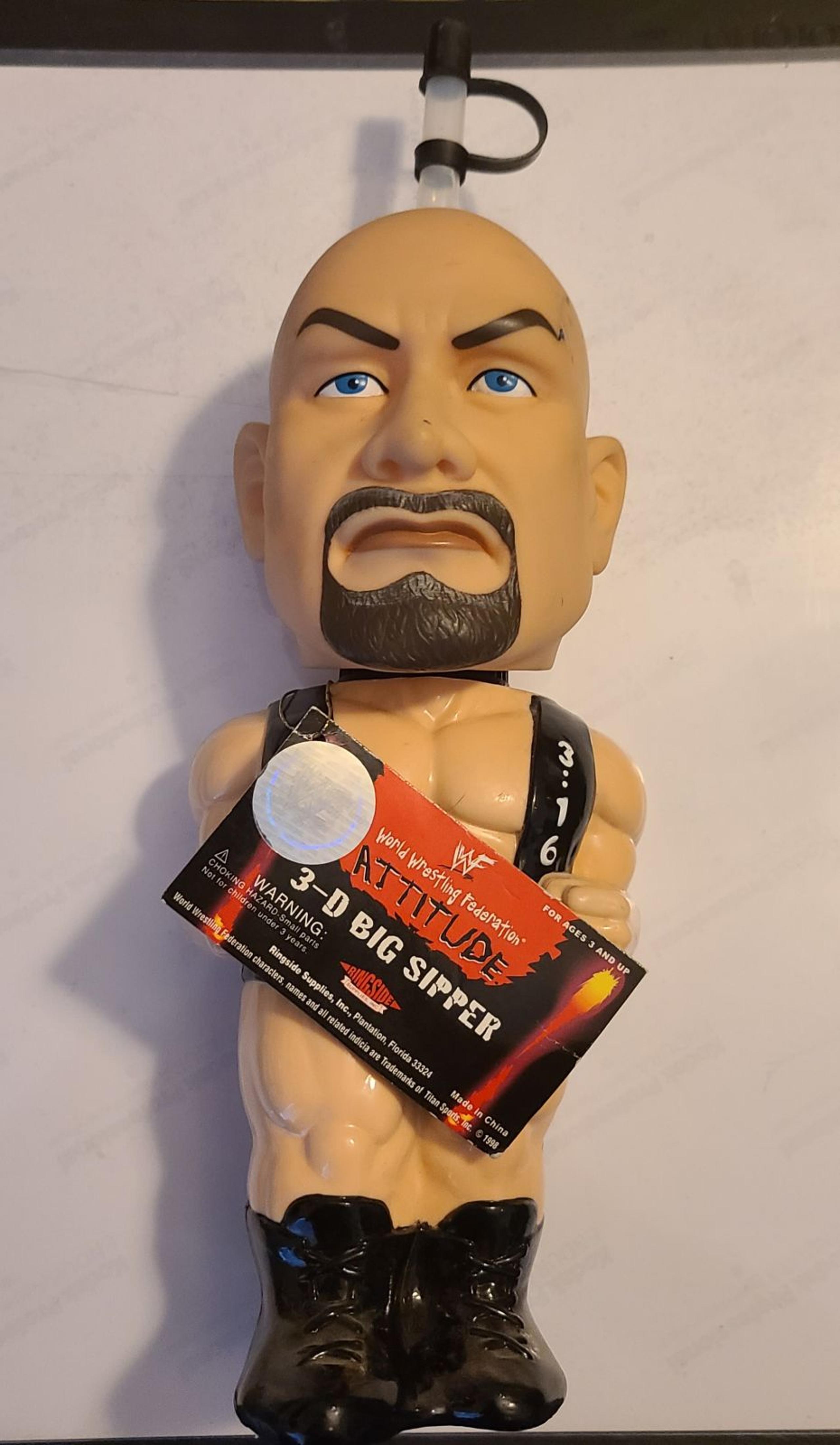3-D Stone cold Steve Austin Sipper - WWE