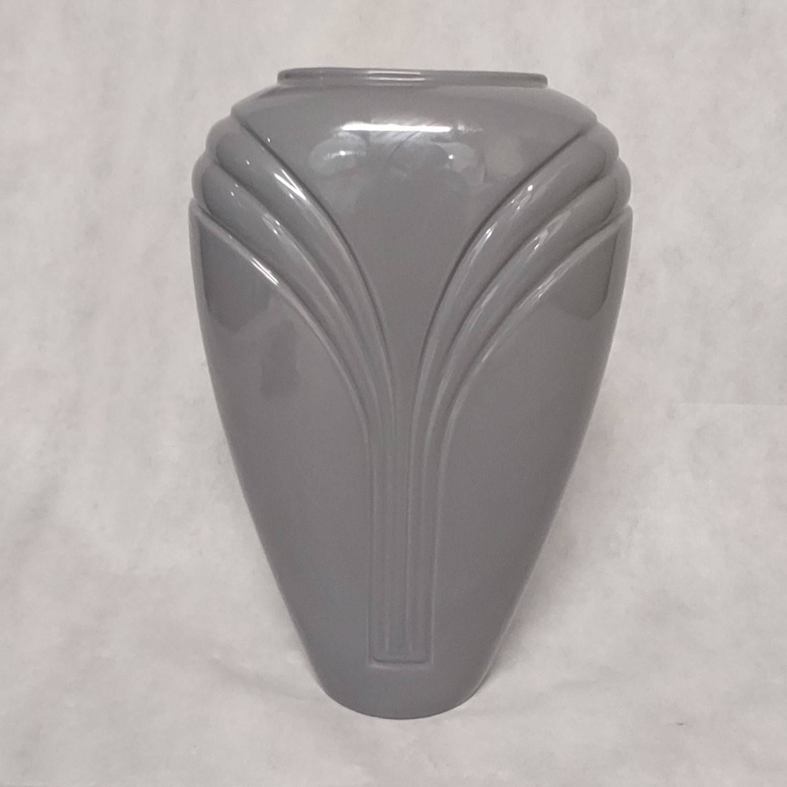 Art Deco Vase Gray Royal Haeger 15 