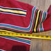 Vtg Lauren Ralph Lauren Multicolor Stripe Sweater Womens M 1/4 Zip Artsy 90s