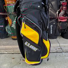 Hot Z Golf U.S. Military Cart Bag (Army, Black/Gold)