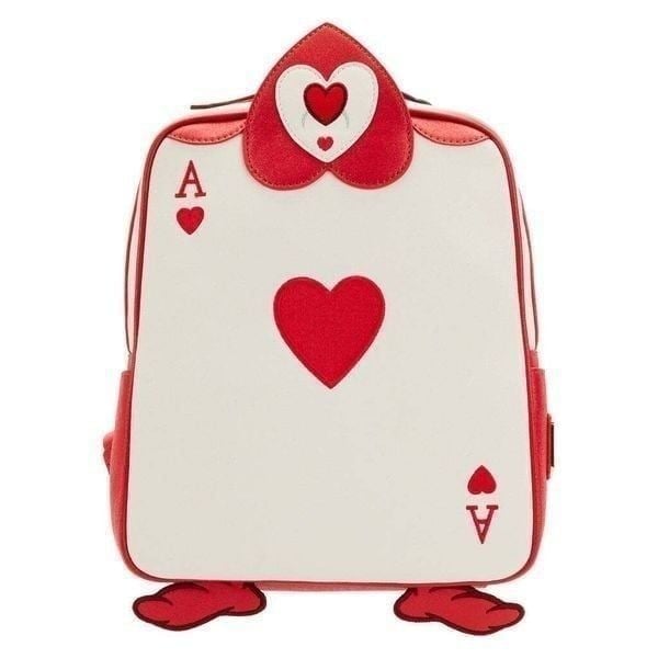 Loungefly Disney Alice in Wonderland Ace of Hearts Cosplay Mini Backpack