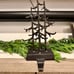 Pottery Barn Rustic Trees Stocking Holder in Bronze