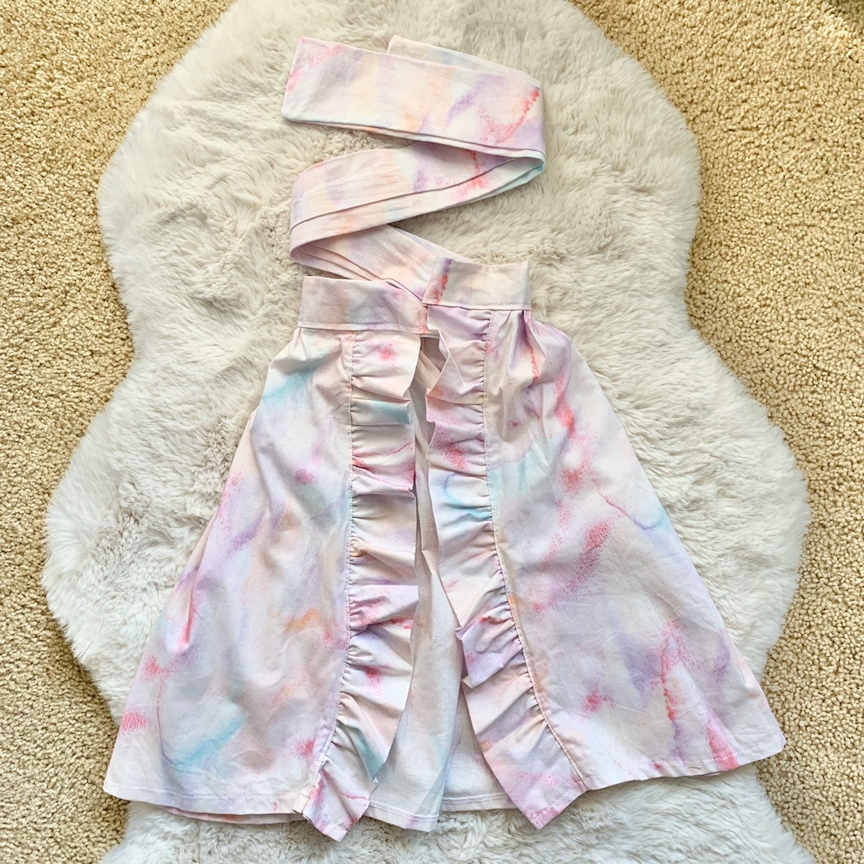 Toddler Boho Wrap Skirt with Bloomers