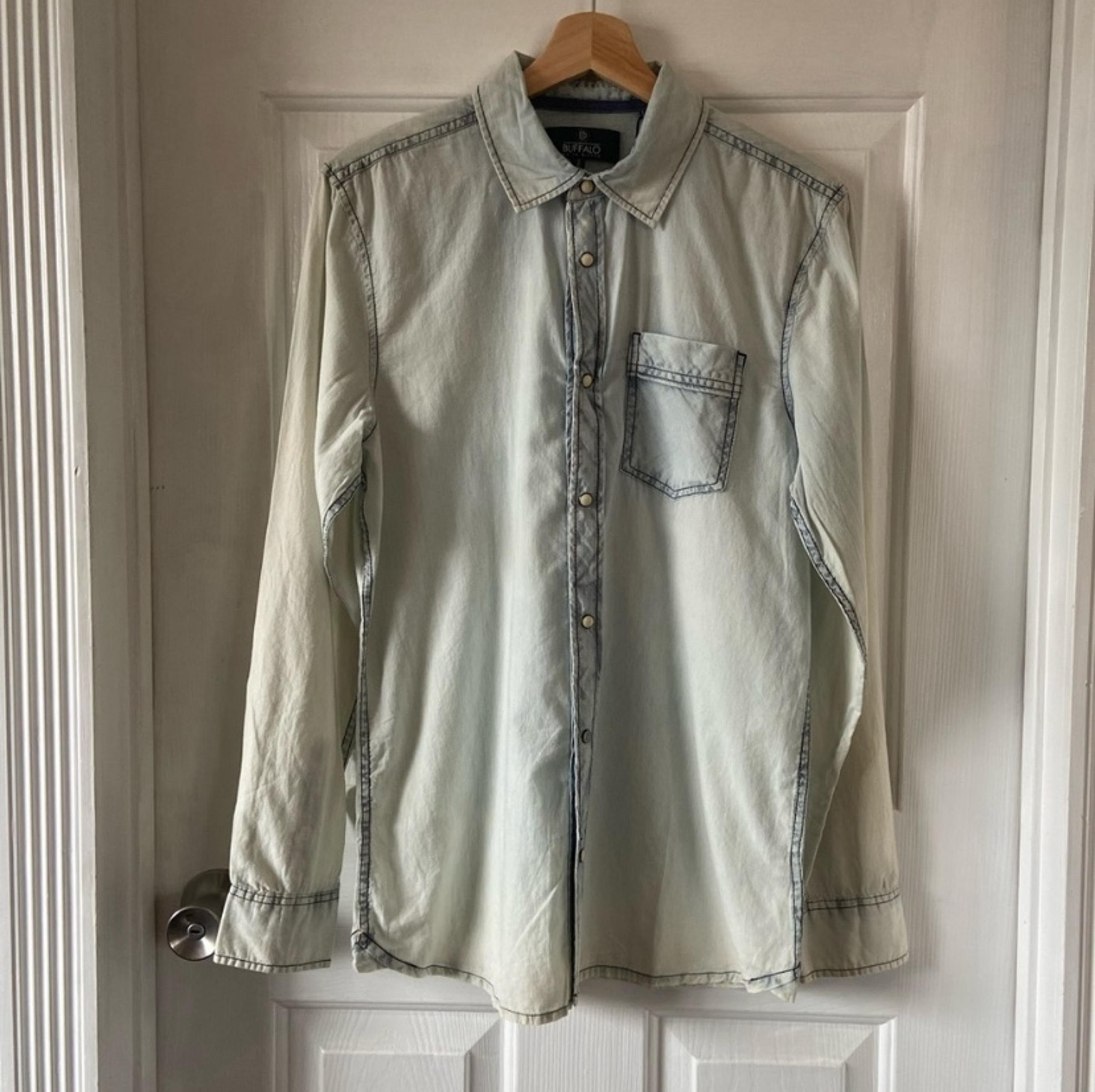 Buffalo David Bitton Men’s Button Up Shirt Small NWT Long Sleeve Rodeo Cowboy