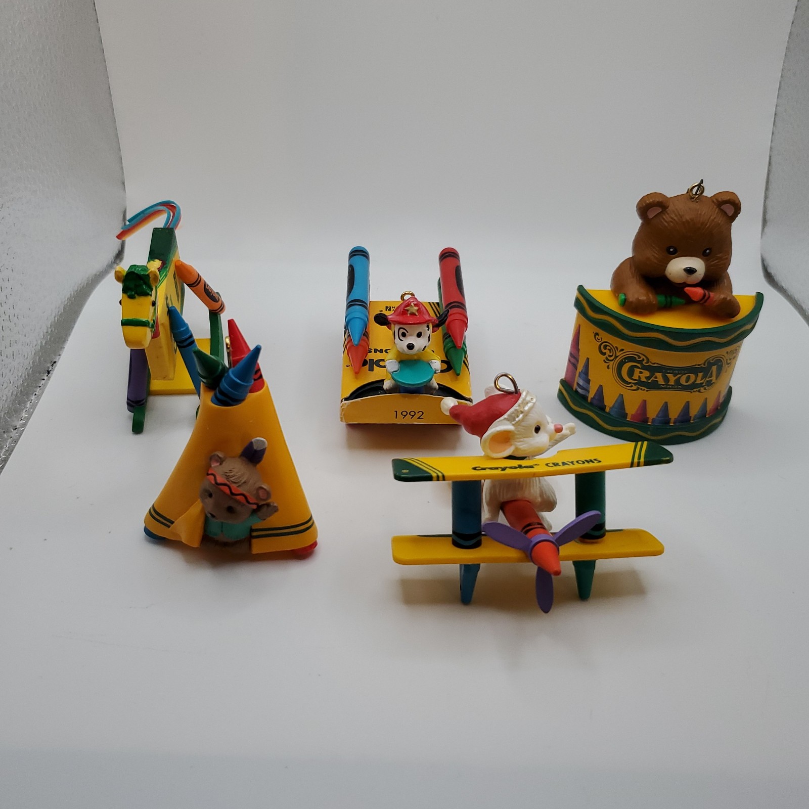 Lot of Crayola Ornaments