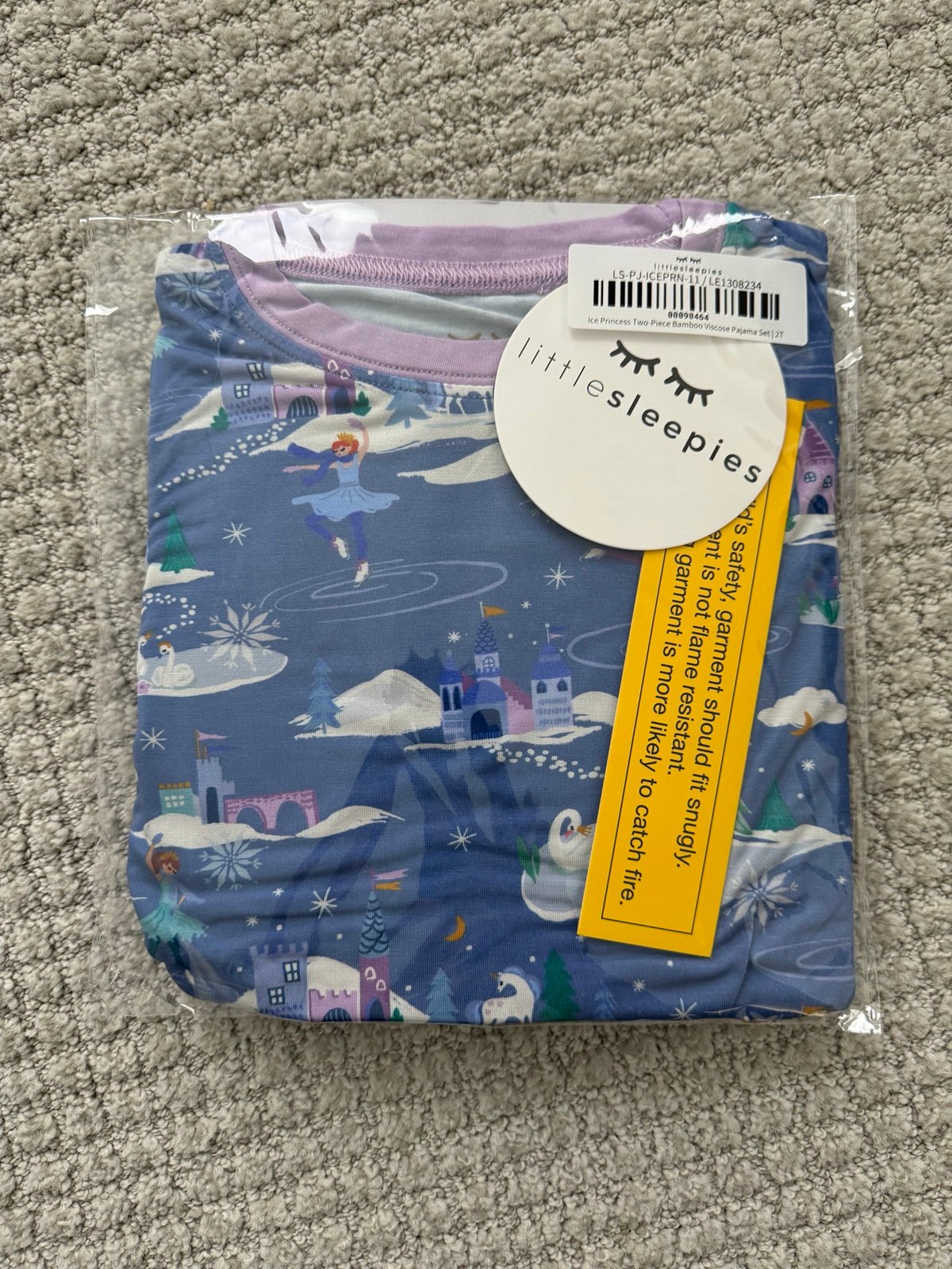 Little Sleepies Ice Princess PJs 2T