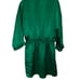 vintage victoria’s secret 90s Y2K/2000s emerald green satin robe size M/L