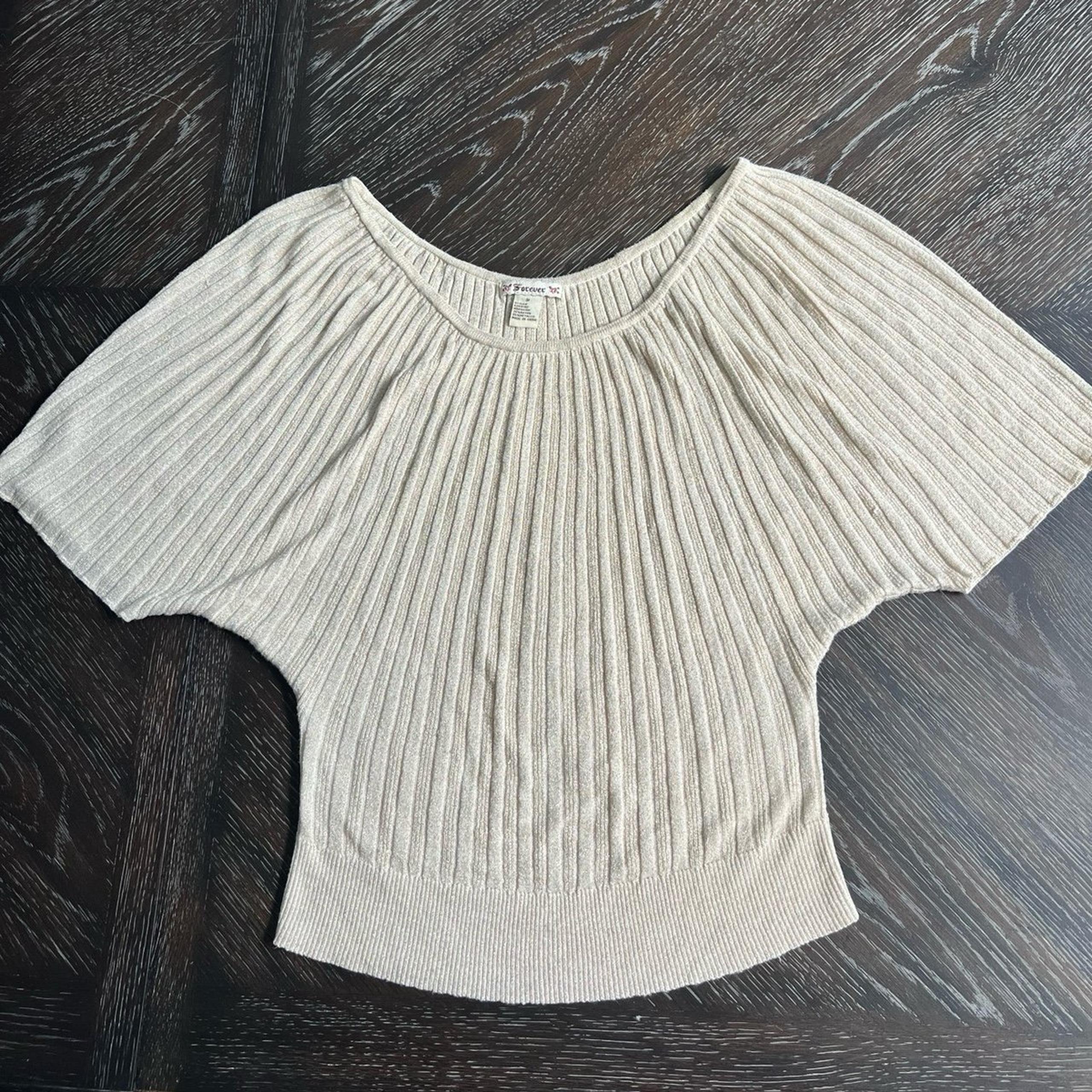 Forever 21 short sleeve sweater y2k size medium
