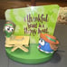 Vintage Hallmark Veggie Tales Figurine A Thankful Heart Is A Happy Heart -1999