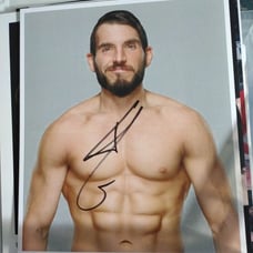 WWE NXT 8x10 promo signed johnny gargano