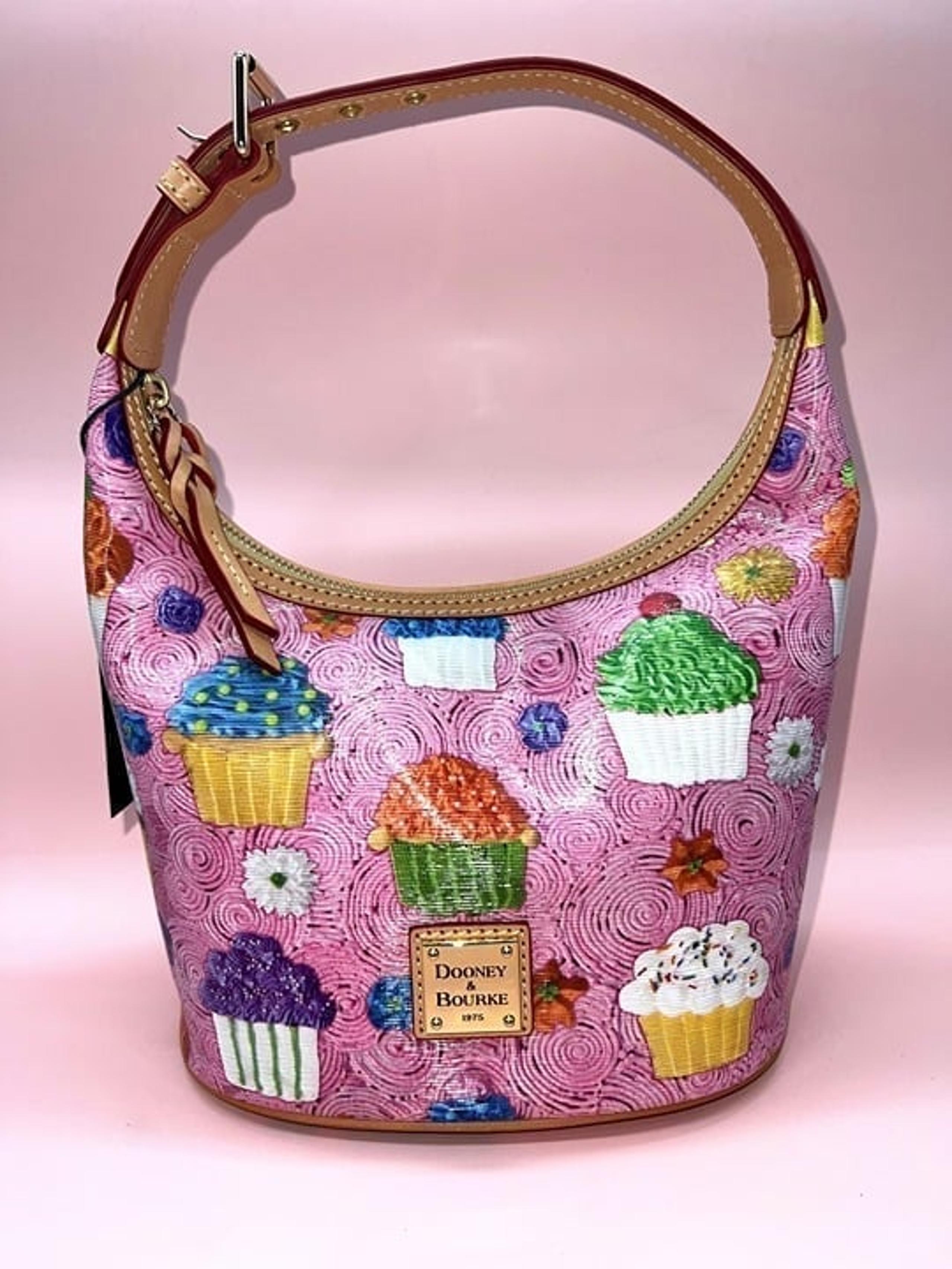 NWT DOONEY & BOURKE Cupcake Bucket Bag, Pink