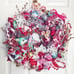 OOAK Vintage Kitschmas Wreath: Candy Cane Forest Friends