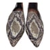 Jeffrey Campbell Womens Viona Croc Pointed Toe Loafer Sz 6.5