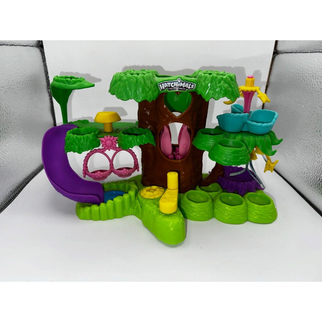 Hatchimals Colleggtibles The Hatchery Nursery Jungle Tree House Playset + Alive!