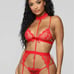 Shut it down 3 piece garter set