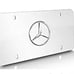 3D Mercedes Benz Emblem Steel Plate