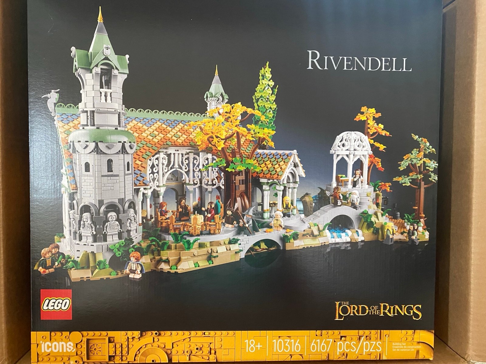 Lego Lord of the Rings Rivendell 10316 set unopened