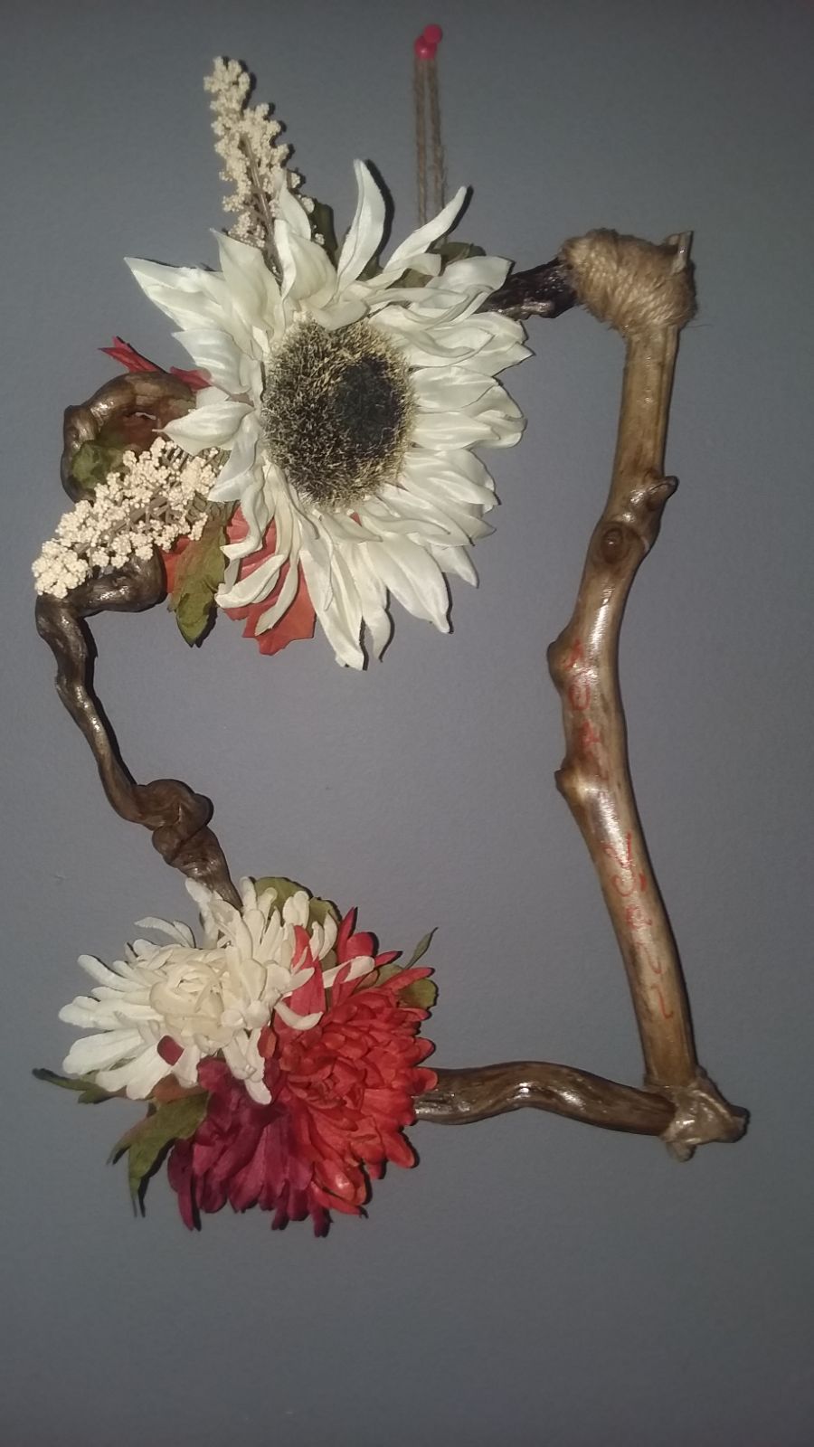 Driftwood fall wreath