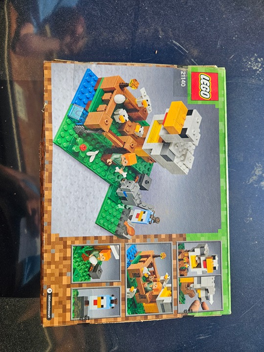 minecraft lego the chicken coop