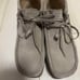 Clarks beige moccasins