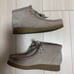 Clarks beige moccasins