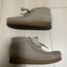 Clarks beige moccasins