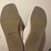 Clarks beige moccasins