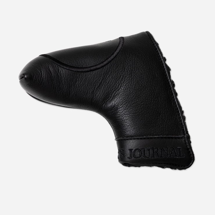 The Golfers Journal | The Blade Putter Cover Black