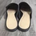 Marc Fisher Wrangler black leather floral embroidered flats mules womens 6