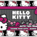 Hello Kitty Emoji Heads Plastic Frame, 12.5x6.25x0.2, Blac