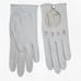 60s Vintage Ivory White Soft Pliable Leather Driving Gloves Miss Aris Size 7.5