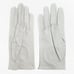 60s Vintage Ivory White Soft Pliable Leather Driving Gloves Miss Aris Size 7.5