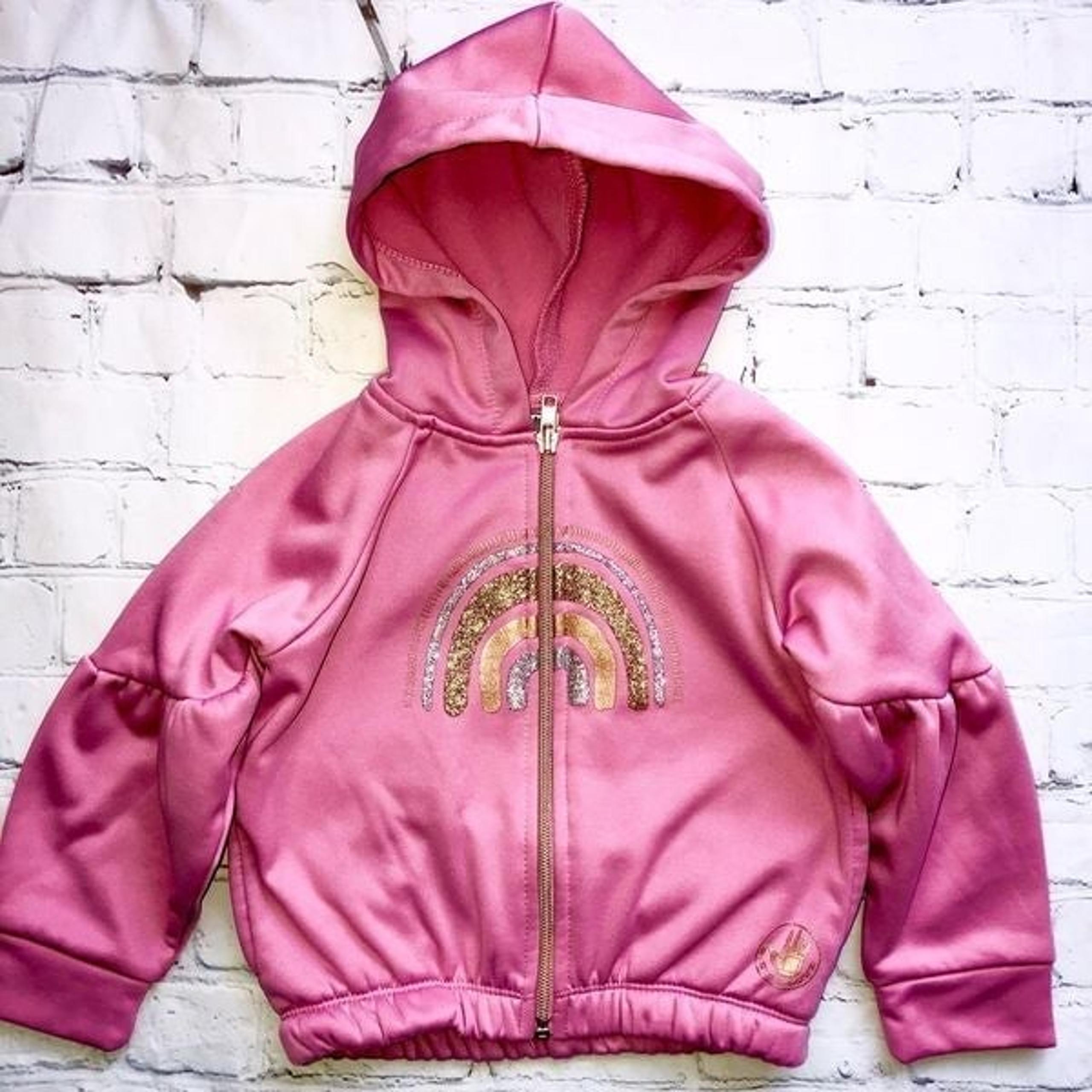 NWOT Girls 3T Body Glove Hooded Full Zip Sweatshirt