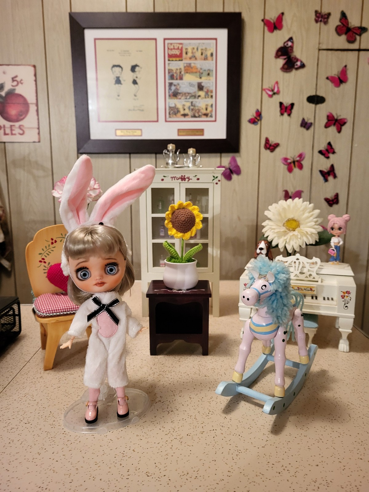 Custom Middie Blythe Fashion Ooak Doll/Alice