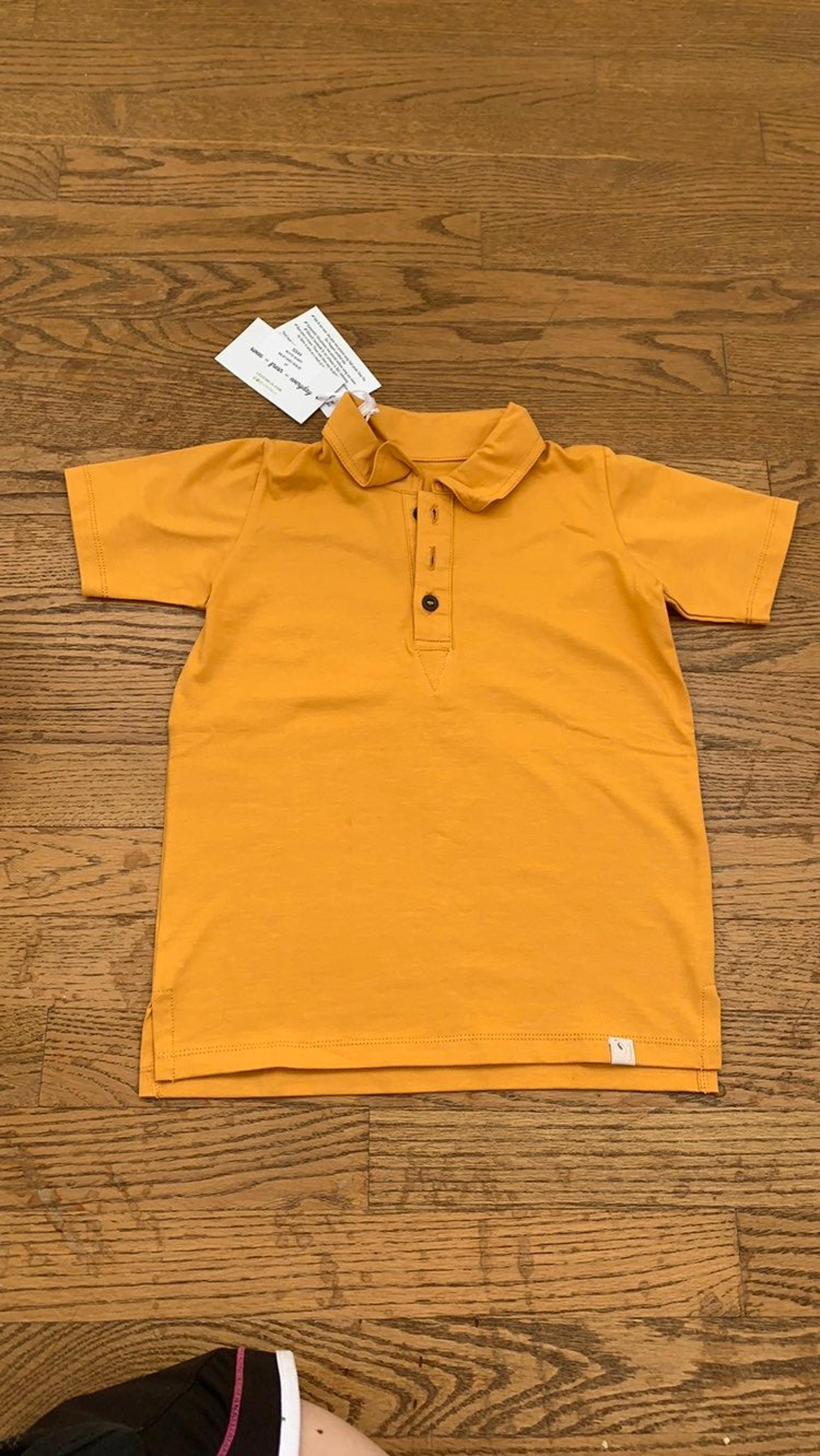 well dressed wolf omi jo boys mustard shirt