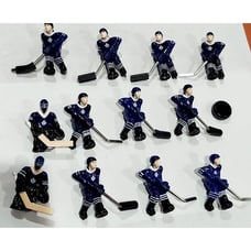 12 Stiga NHL Toronto Maple Leafs Team Puck And 6 Rubber Guards Game Replacement