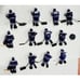 12 Stiga NHL Toronto Maple Leafs Team Puck And 6 Rubber Guards Game Replacement