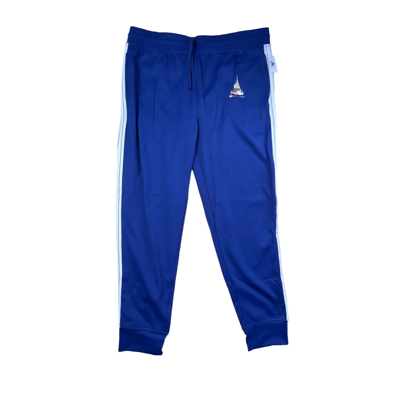 Disney Parks Walt Disney World 50th Anniversary Castle Track Sweat Pants Large L
