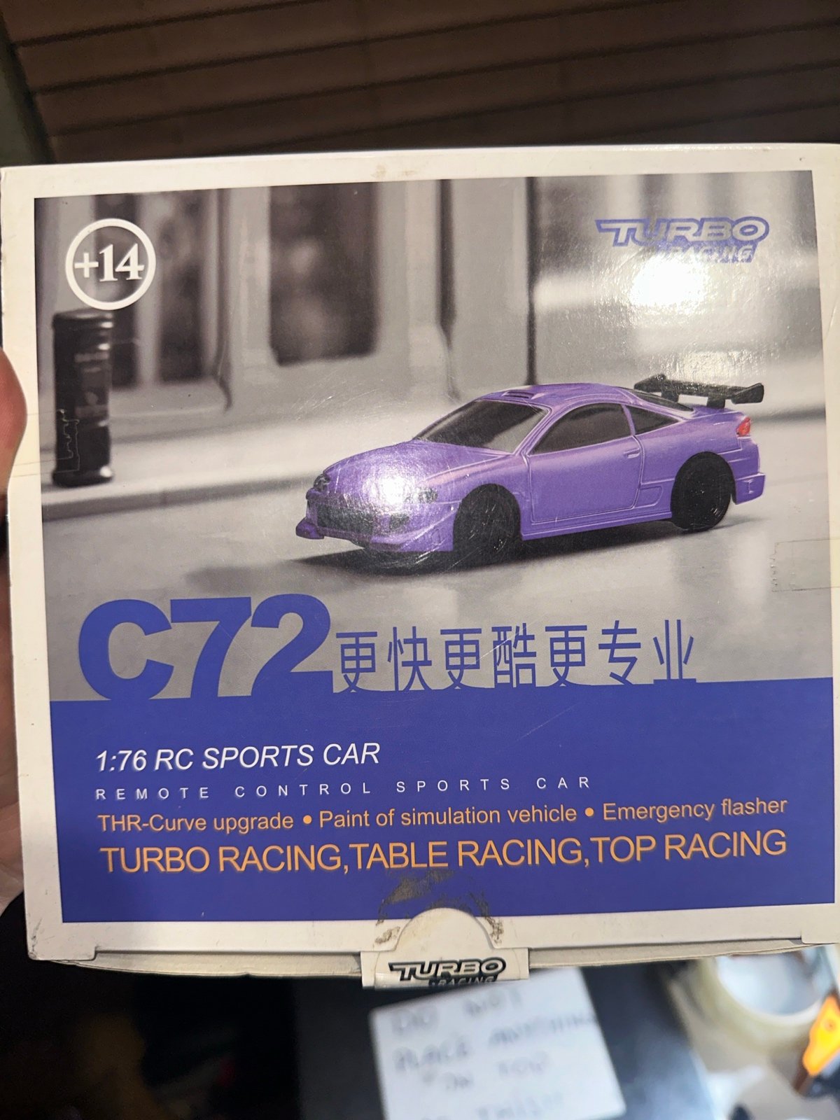 TurboRacing 1:76 Purple Eclipse Mini RC