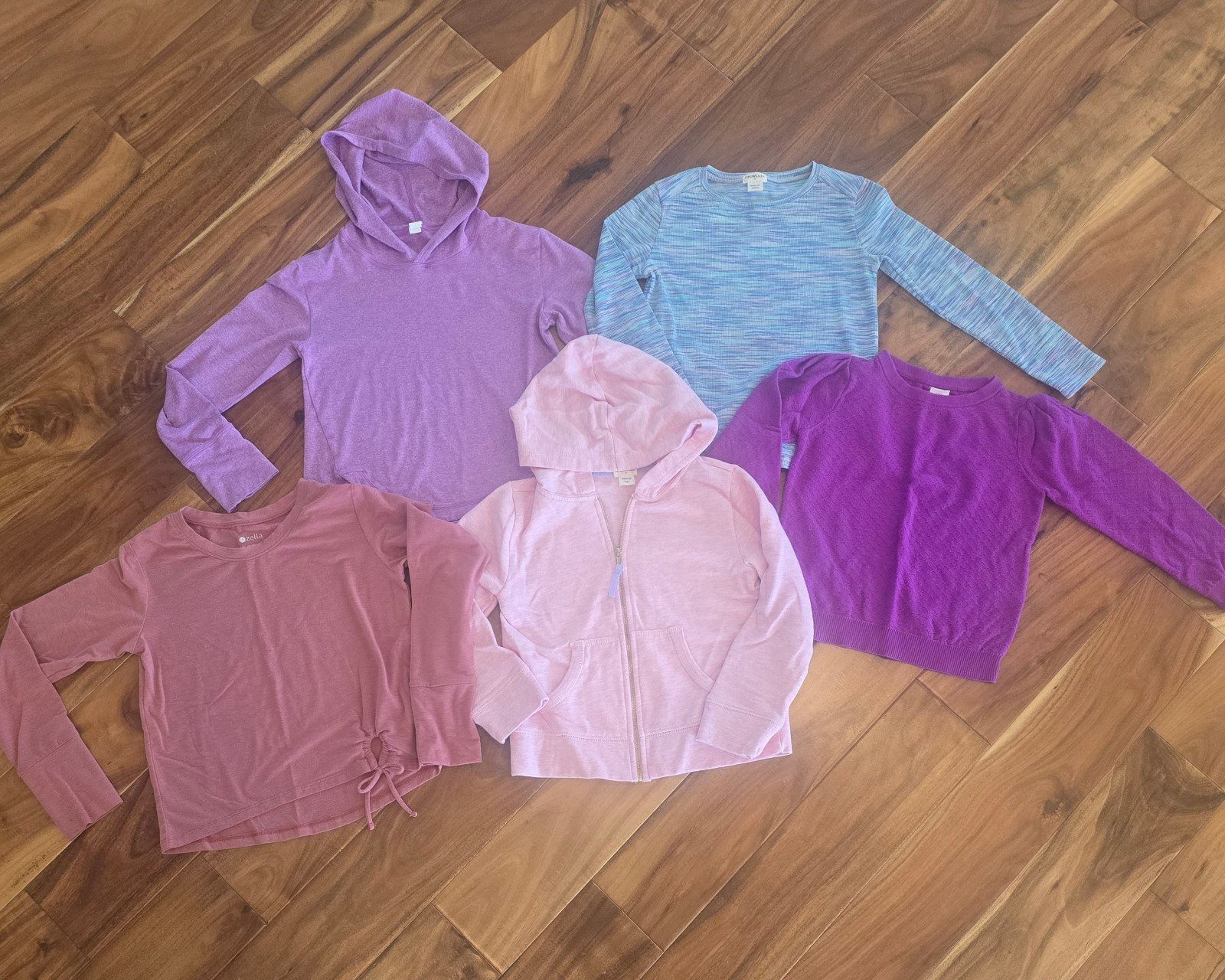 Girls XS (4/5) Long Sleeve Shirt Lot - Zella, Crewcuts & GAP