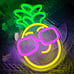Pineapple Neon Sign, Cool Pineapple Led Neon Light Sign, USB Powered Neon Lights