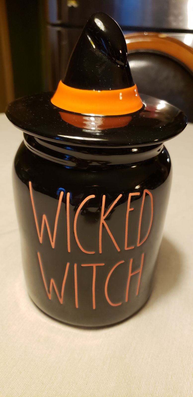 Rae Dunn wicked witch canister